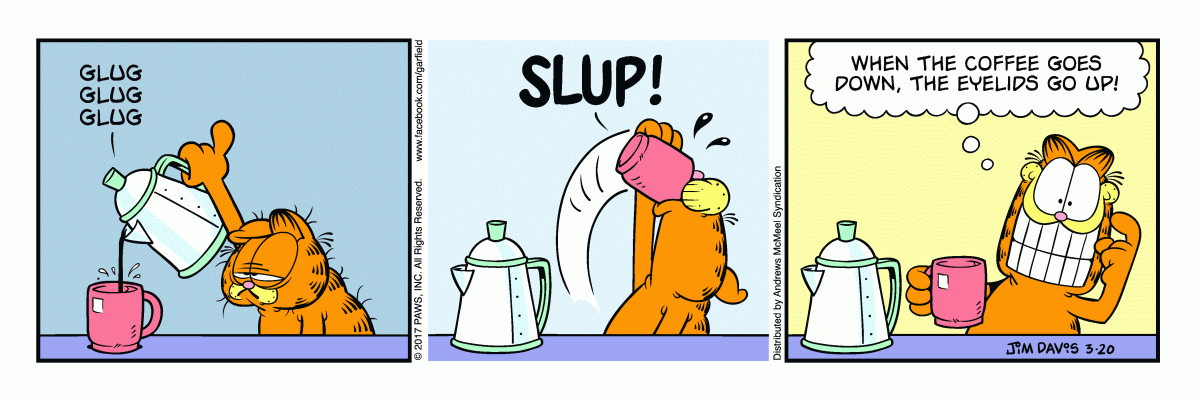 Garfield, March 20, 2017