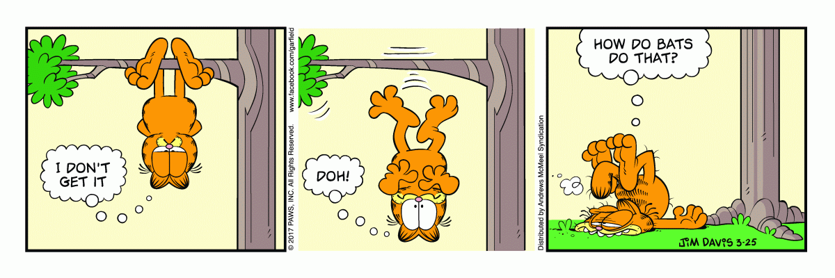 Garfield, March 25, 2017