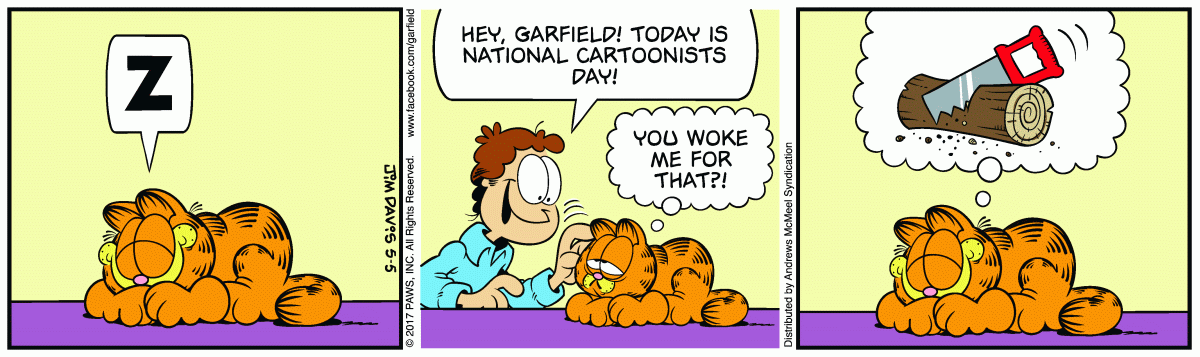 Garfield, May 5, 2017