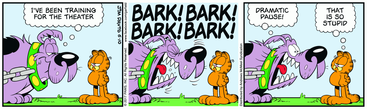 Garfield, May 10, 2017