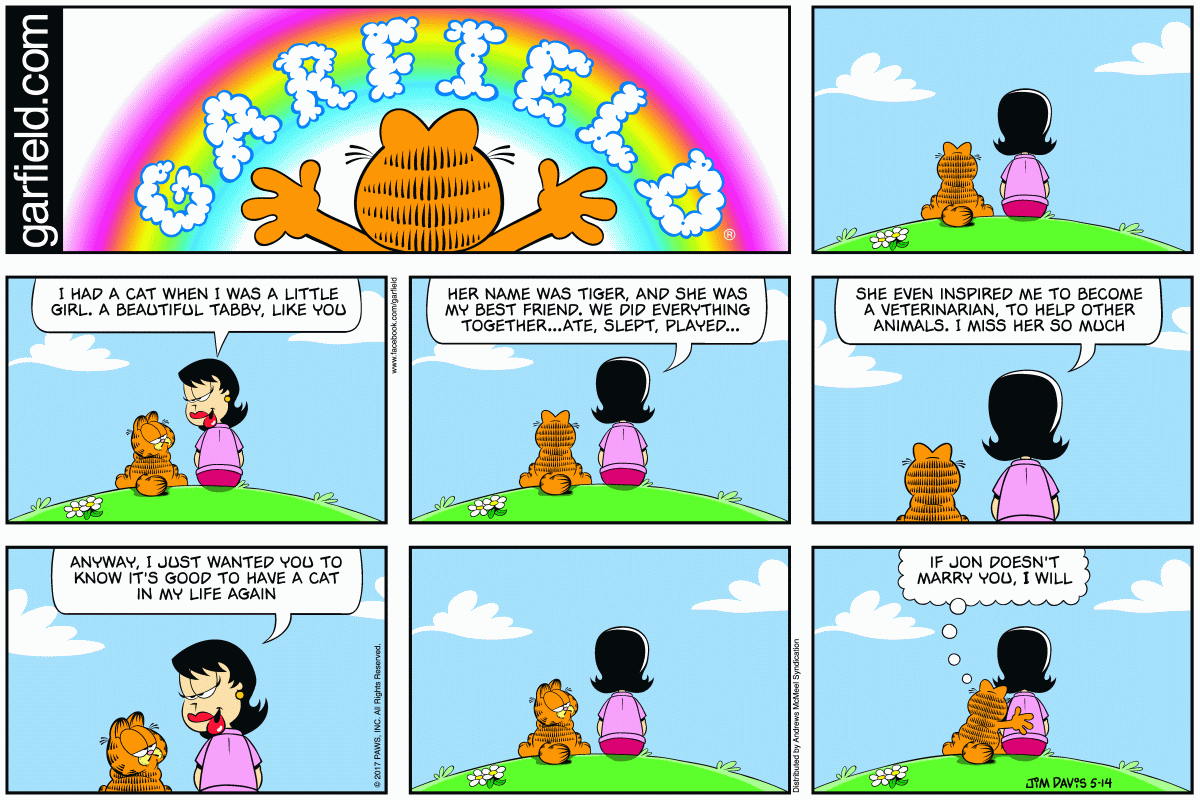 Garfield, May 14, 2017