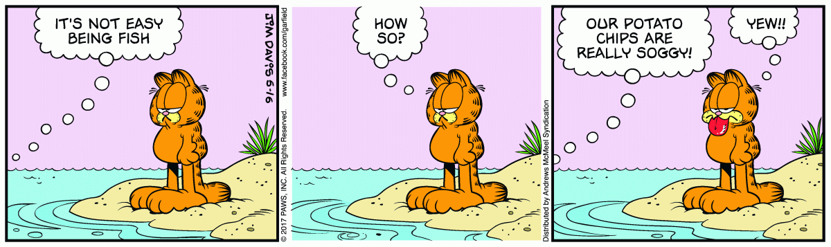 Garfield, May 16, 2017