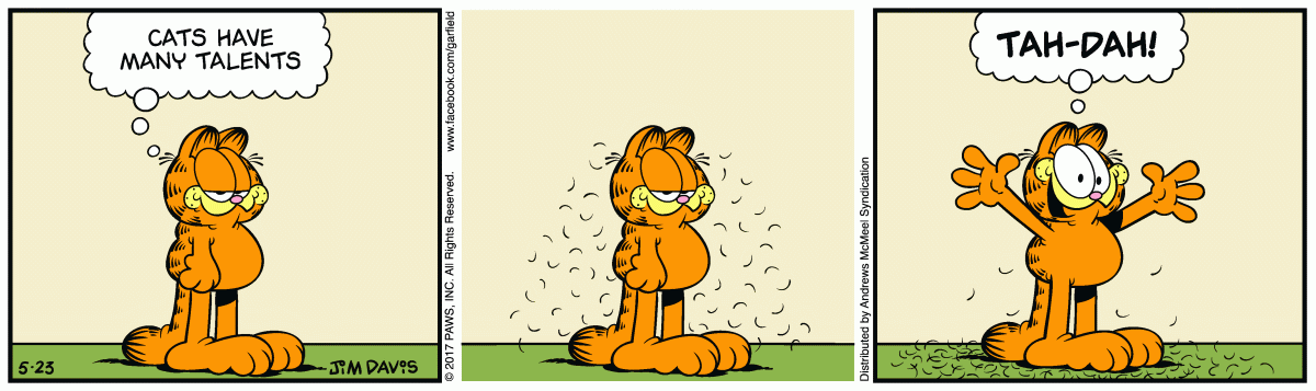 Garfield, May 23, 2017