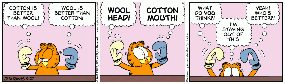 Garfield, May 27, 2017