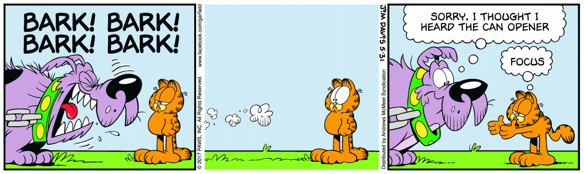 Garfield, May 31, 2017