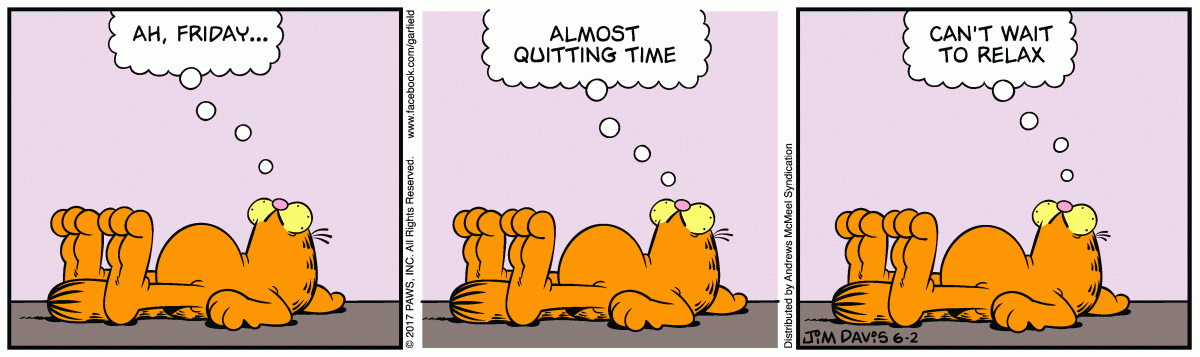 Garfield, June 2, 2017