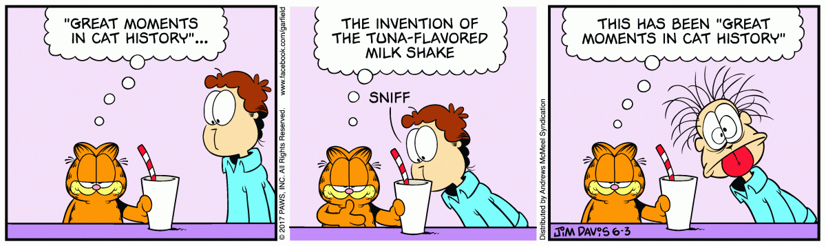 Garfield, June 3, 2017