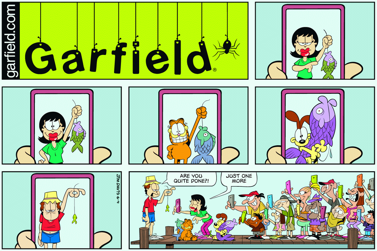 Garfield, June 4, 2017