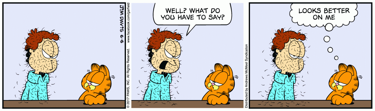 Garfield, June 6, 2017