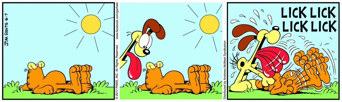 Garfield, June 7, 2017