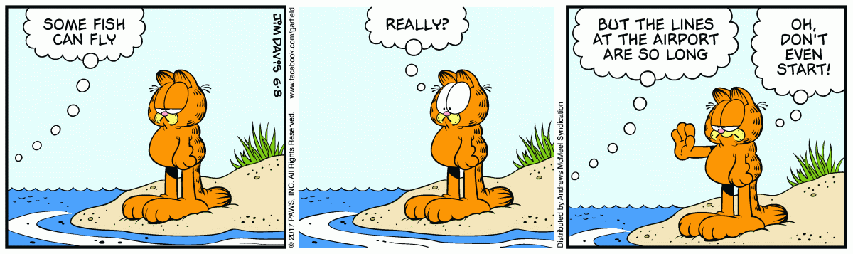 Garfield, June 8, 2017
