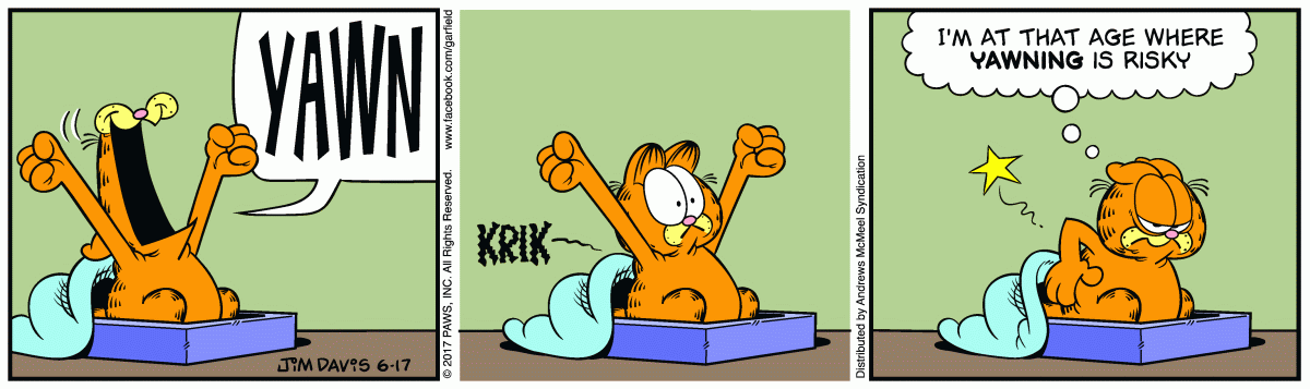 Garfield, June 17, 2017