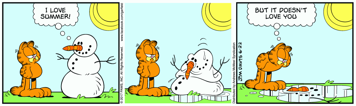 Garfield, June 22, 2017
