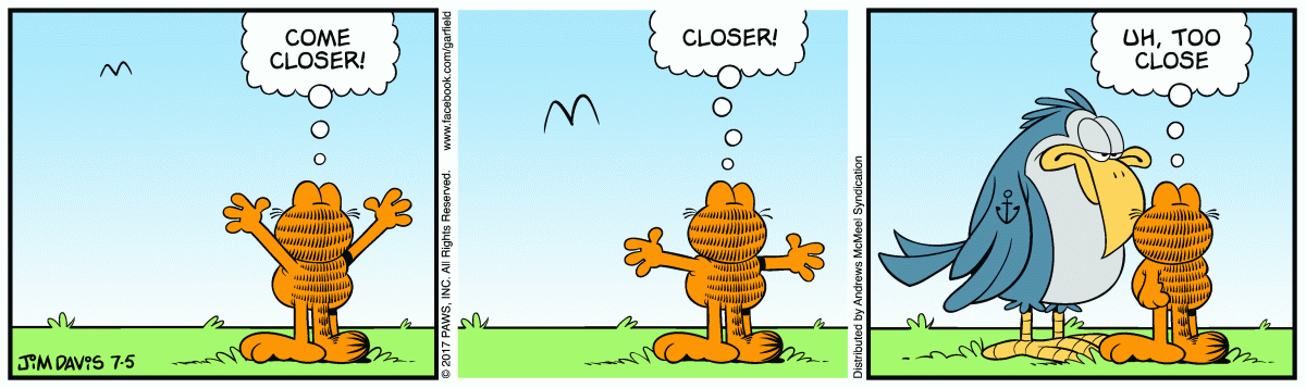 Garfield, July 5, 2017