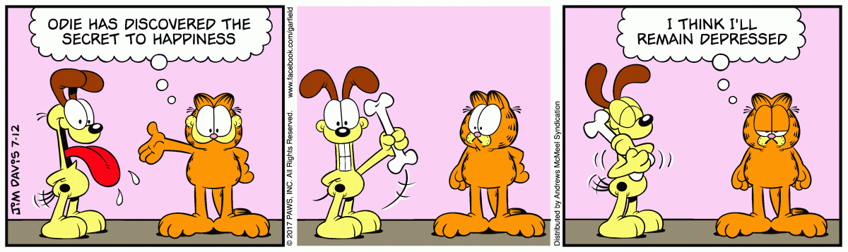 Garfield, July 12, 2017