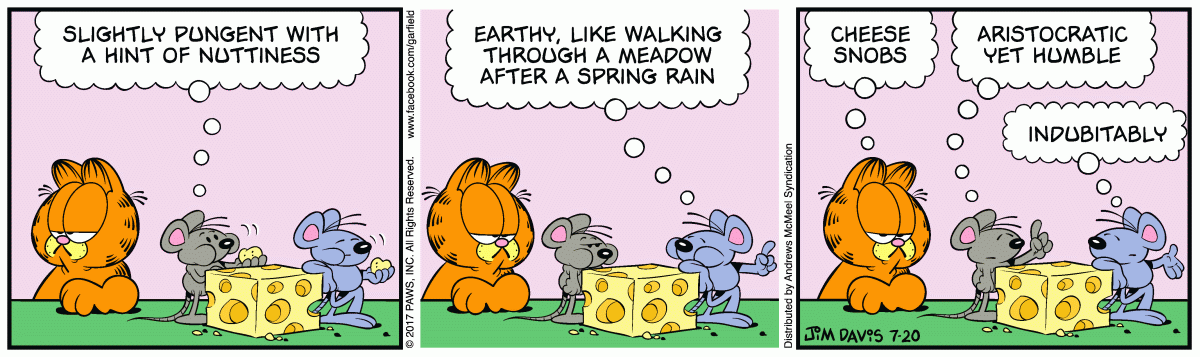 Garfield, July 20, 2017