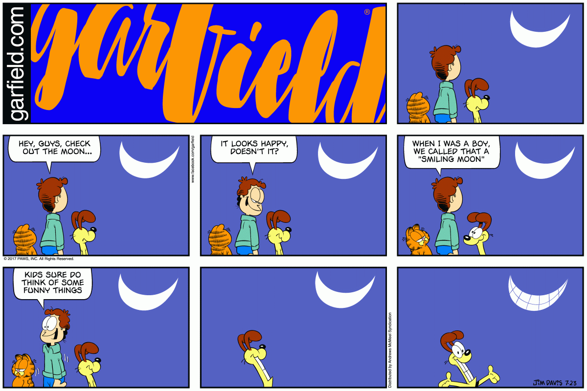 Garfield, July 23, 2017