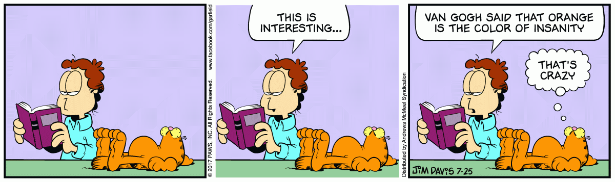 Garfield, July 25, 2017