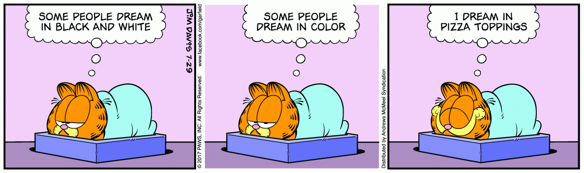 Garfield, July 29, 2017