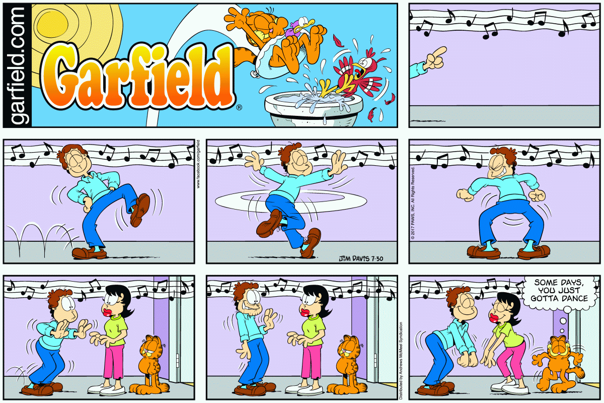 Garfield, July 30, 2017