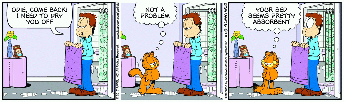 Garfield, August 10, 2017