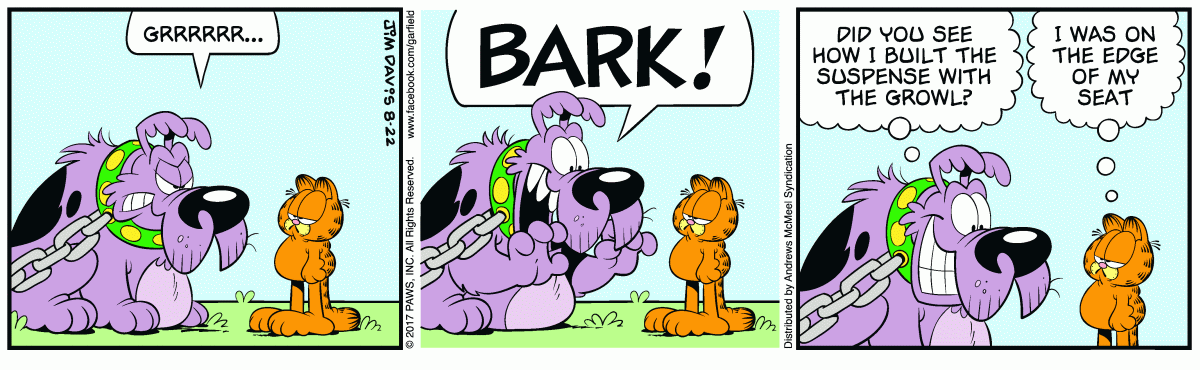 Garfield, August 22, 2017