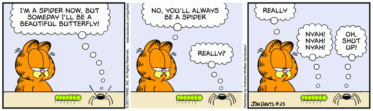 Garfield, August 23, 2017