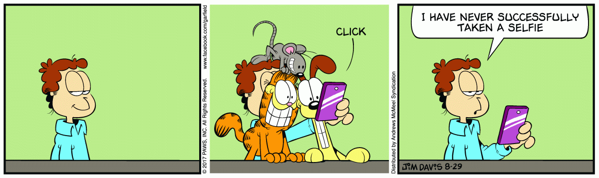 Garfield, August 29, 2017