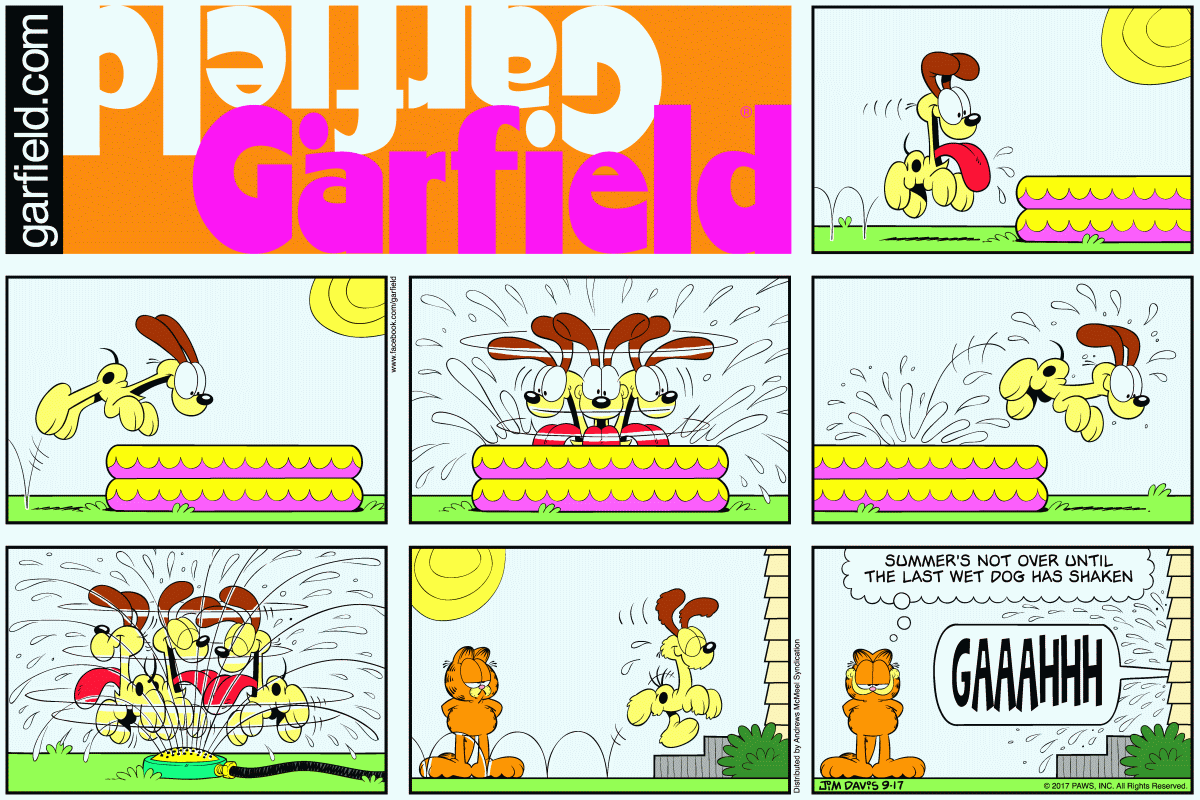 Garfield, September 17, 2017