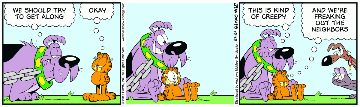 Garfield, October 12, 2017