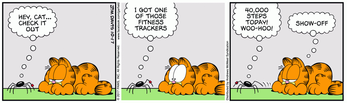 Garfield, October 17, 2017