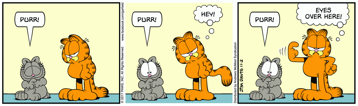 Garfield, November 2, 2017