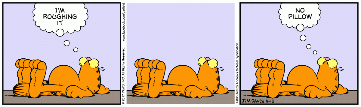 Garfield, November 13, 2017