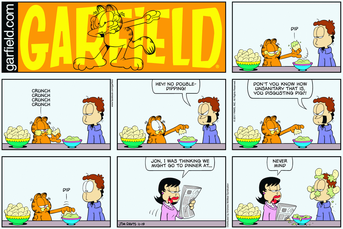 Garfield, November 19, 2017