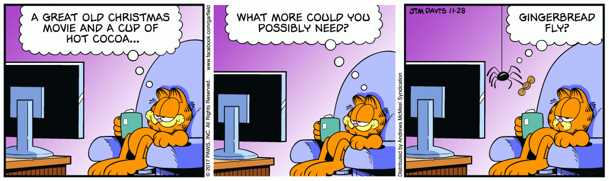 Garfield, November 28, 2017