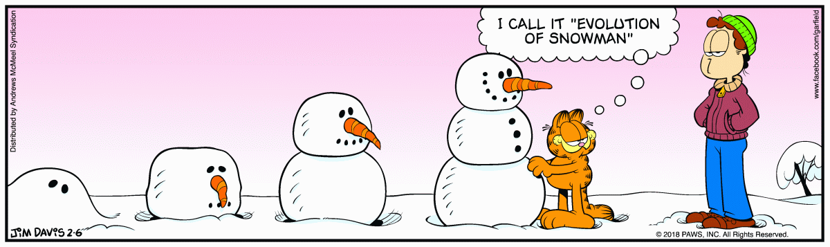 Garfield, February 6, 2018