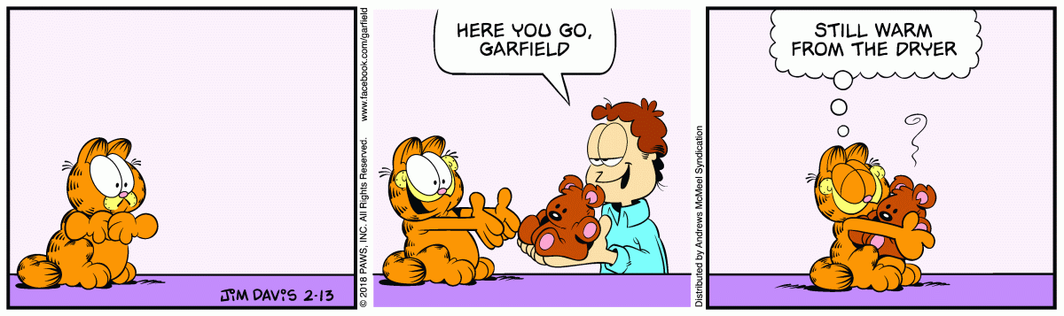Garfield, February 13, 2018