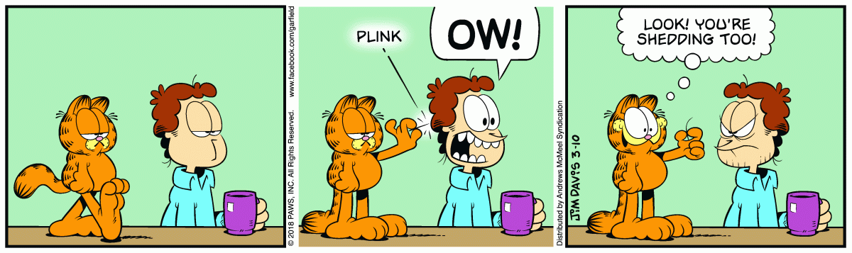 Garfield, March 10, 2018