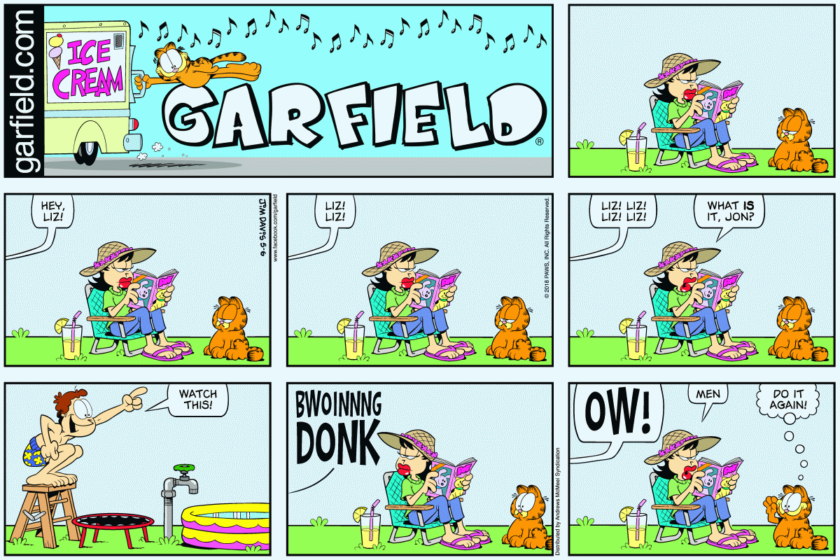 Garfield, May 6, 2018