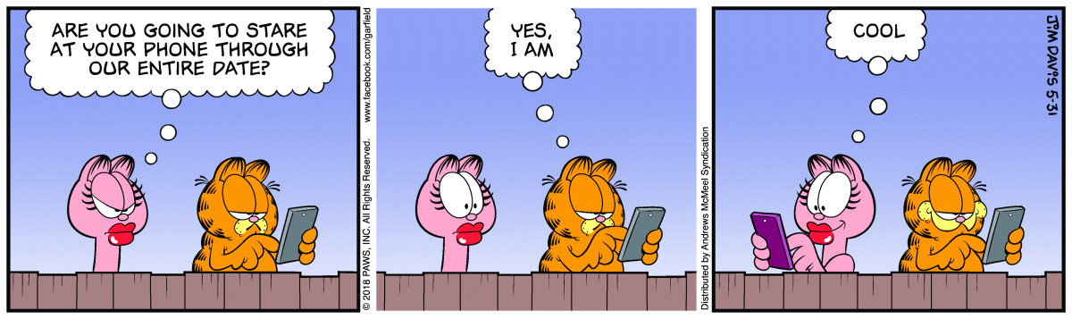 Garfield, May 31, 2018