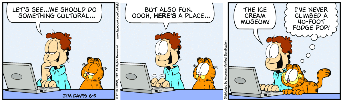 Garfield, June 5, 2018