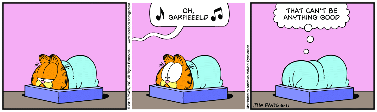 Garfield, June 11, 2018