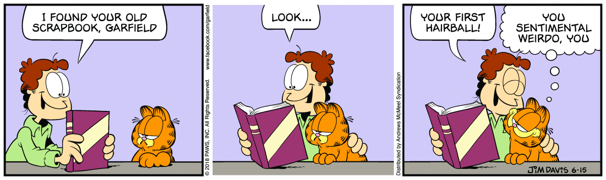 Garfield, June 15, 2018