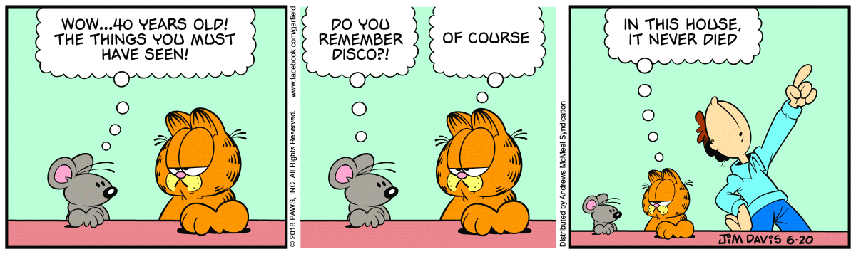 Garfield, June 20, 2018