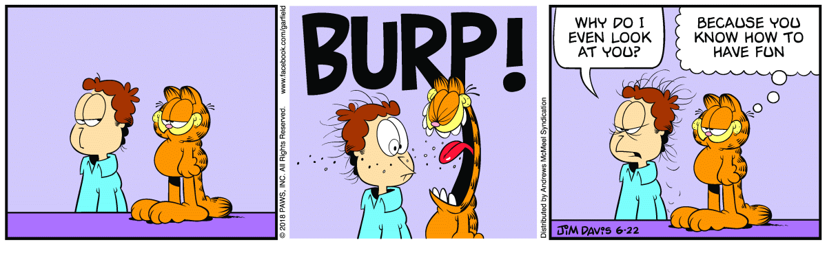 Garfield, June 22, 2018