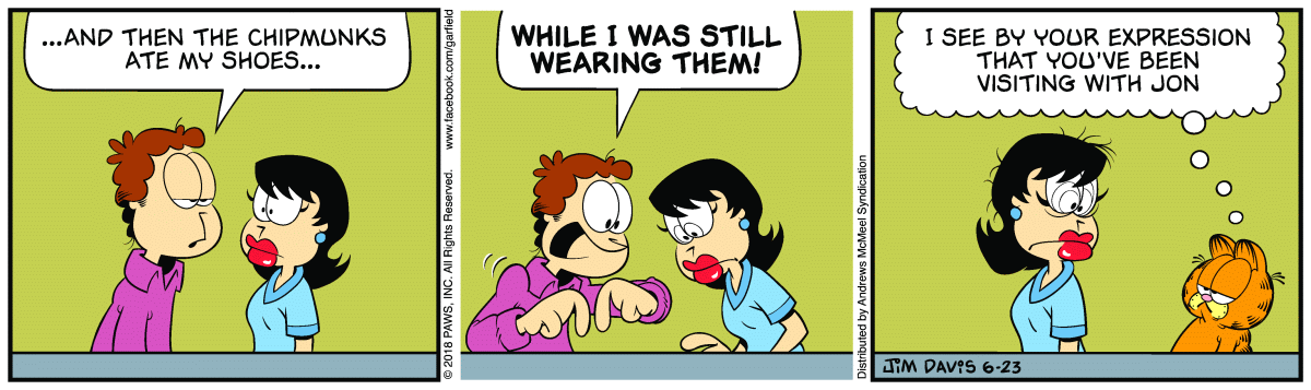 Garfield, June 23, 2018
