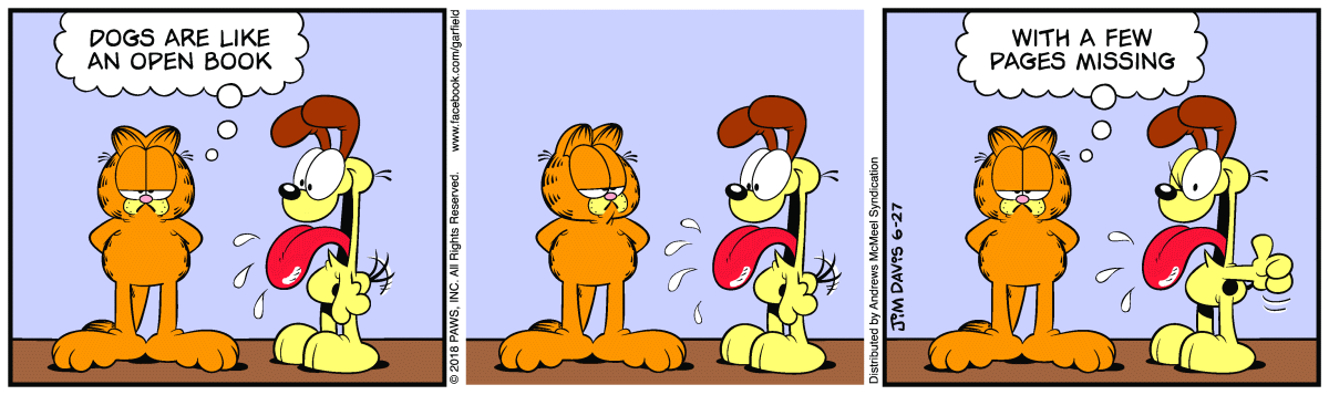 Garfield, June 27, 2018