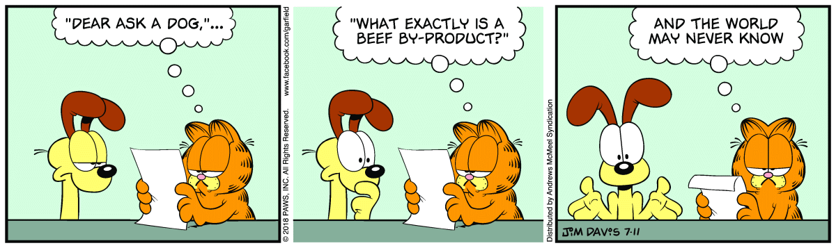 Garfield, July 11, 2018