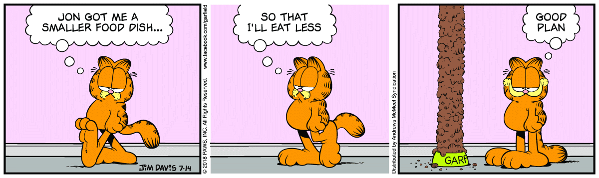 Garfield, July 14, 2018