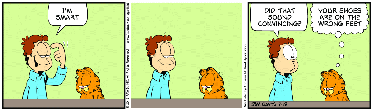 Garfield, July 19, 2018